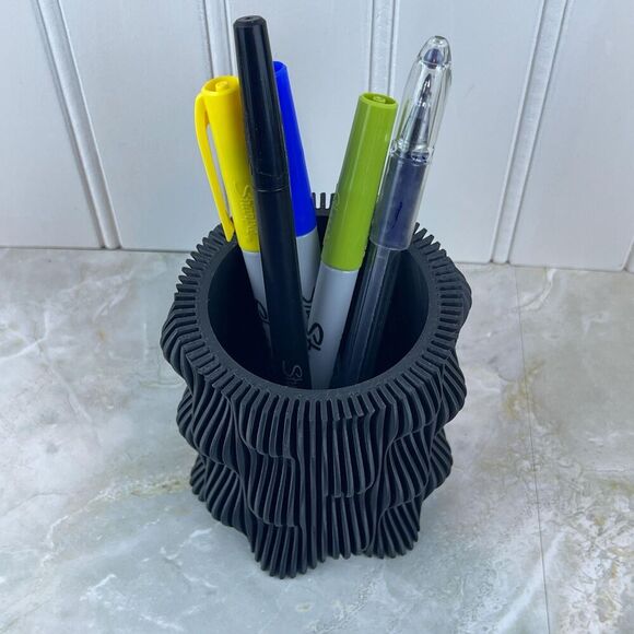 Unique Pen Holder, The Muxel Pen Holder, Pen Cup, Desk Organizer - Picture 3 of 6